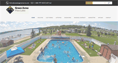 Desktop Screenshot of campinggreenacres.com